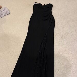 Elegant Black Evening Gown
